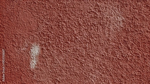 Close up of rough red concrete wall or asphalt texture, detailed surface with natural cracks and gritty pattern, industrial and urban background for design, construction, and architectural concepts