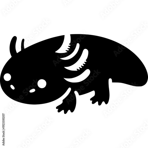 Axolotl Vector Icon