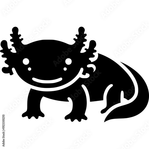 Axolotl Vector Icon