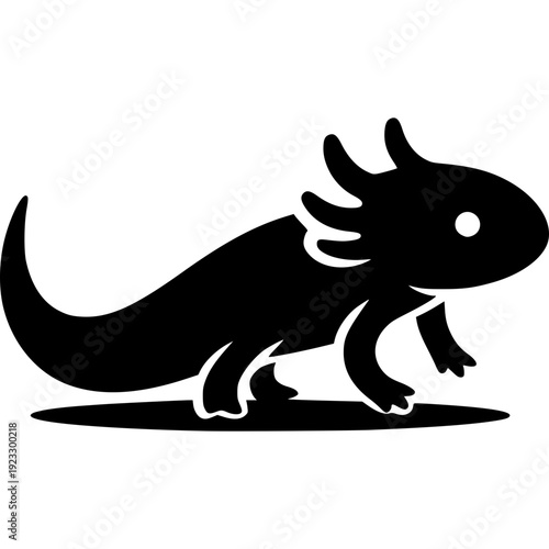 Axolotl Vector Icon