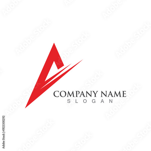 A Letter icon Template