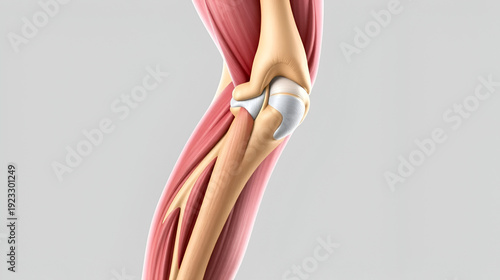 Medical Illustration of Vastus Lateralis Muscle