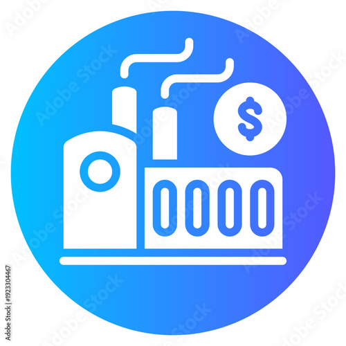 money gradient icon