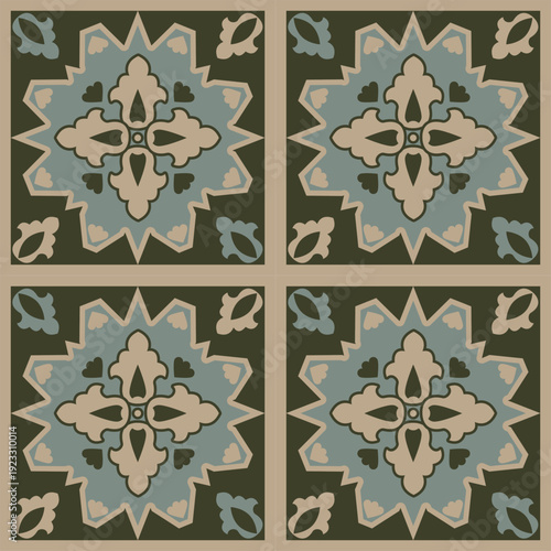 beautiful tile designs cause nice patchwork which are suitable for flooring of beautiful houses rooms halls cafes hotels and other architectures and they can be fore textile design such as clothing as