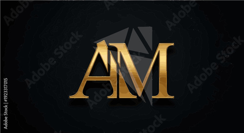 Elegant Monogram Lettermark with Symmetry