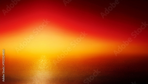 Gradient Yellow To Red Backgorund