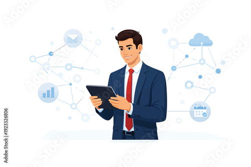 Glowing abstract neural network with interconnected nodes, representing artificial intelligence and digital data processing.