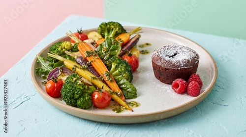 An elegant culinary still-l...