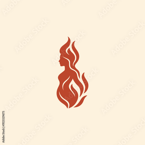 Flame Goddess Logo