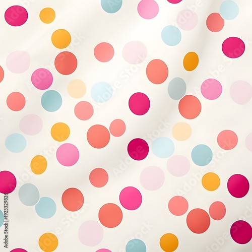 Vibrant watercolor circles on white background