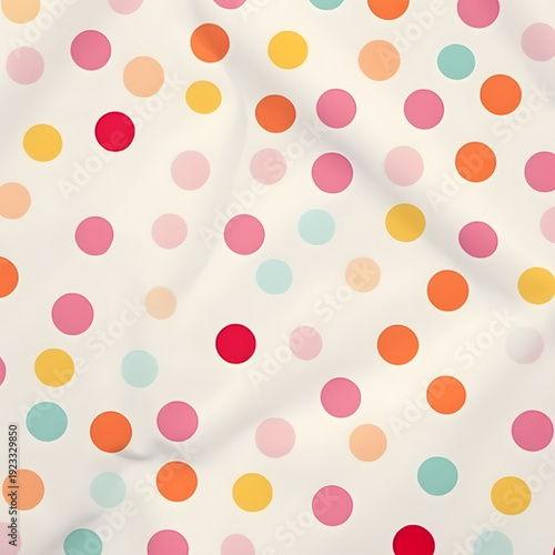 Vibrant watercolor circles on white background