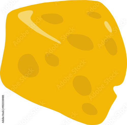 Protein Food Vector Set – Milk, Eggs, Cheese Dairy Illustration Isolated on White Background