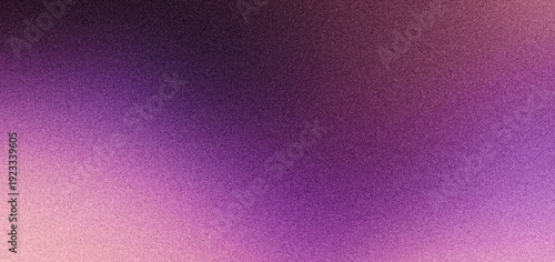 Quadro su tela Grainy purple background, dark magenta noisy gradient, violet pink noise texture