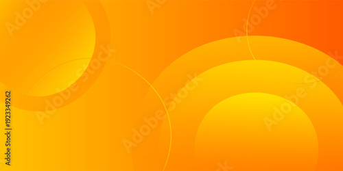 Abstract orange gradient background. Dynamic shapes composition. Eps10 vector