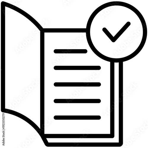 Digital Detox icon. icon document approval or validation.