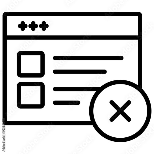 Digital Detox icon. icon Delete Document.
