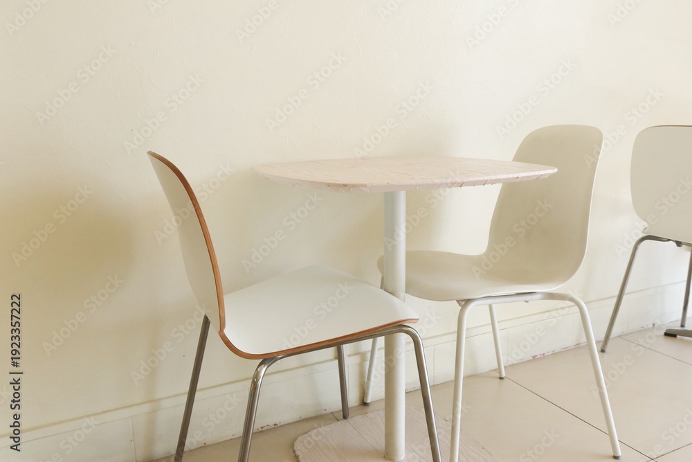 Obraz premium two chairs and table