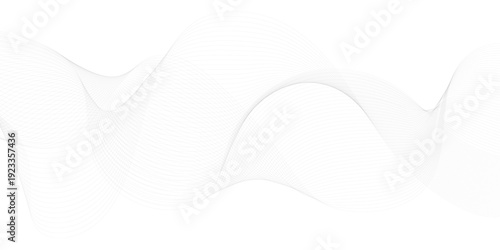 Dynamic flowing wave lines design element. Futuristic technology and sound wave pattern. Modern abstract glowing wave lines. Smooth curved wave lines. 
