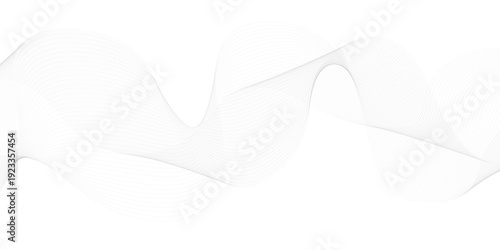 Abstract blended vector background. Abstract horizontal gray line wave background