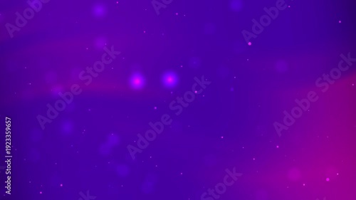 Wallpaper Mural Immersive deep purple and violet background with tiny star-like particles and glowing nebula Torontodigital.ca