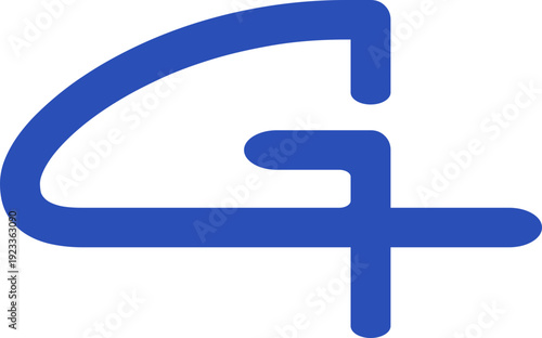 Letter G Initial Logo Collection Element