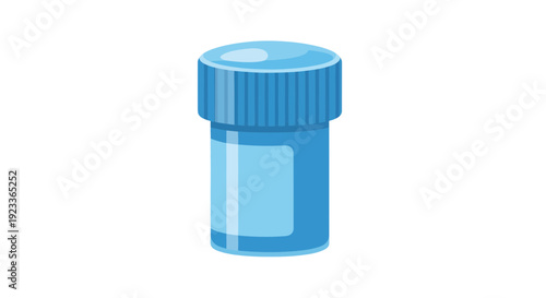 Blue medicine bottle Image, healthcare, pharmacy, container, photography, isolated, treatment