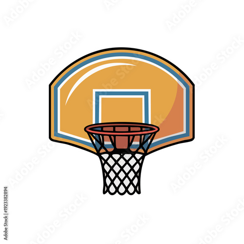 Basketball Hoop Backboard Net.