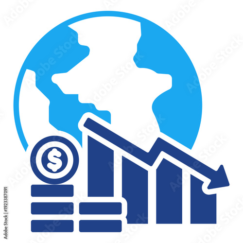 Currency Crisis Icon