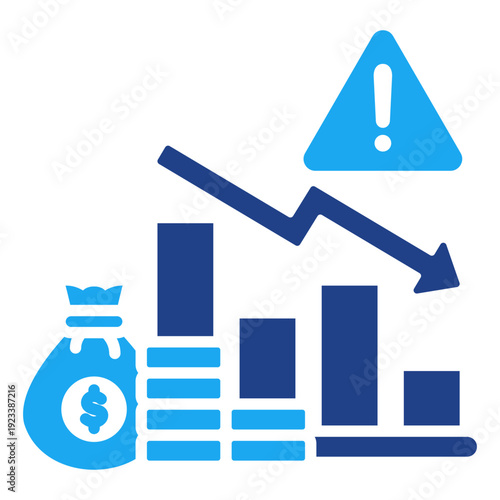 Financial Crisis Icon