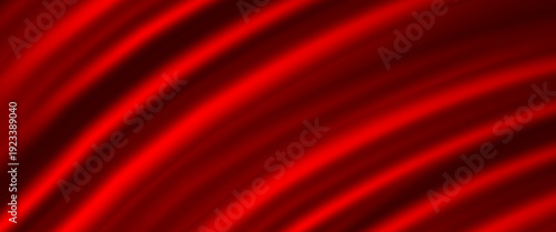 Deep Red Luminous Waves. A striking dark red vector background with glowing, silk-like fluid waves. Ideal for dramatic cinematic headers, luxury branding, and high-impact digital wallpapers.