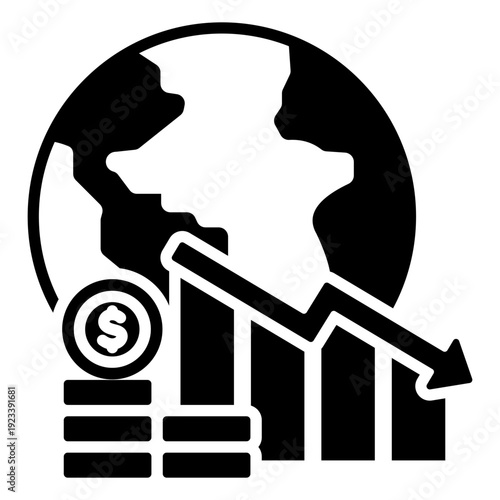 Currency Crisis Icon