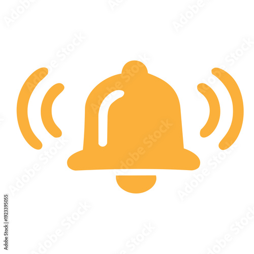 Notification Bell Icon (Yellow)
黄色の通知ベルアイコン