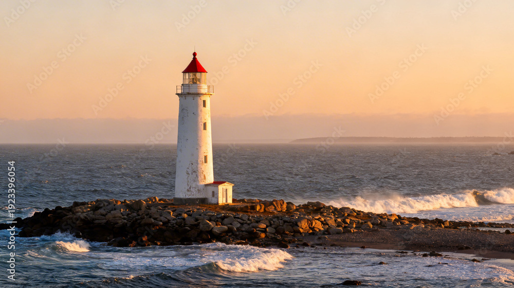 Obraz premium lighthouse on the coast