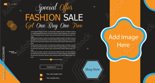 Fashion sale new year sale Design Vactor Templates 