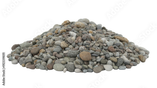 Pile of Small Gray and Brown Rocks pile of rocks small rocks isolated on a transparent background