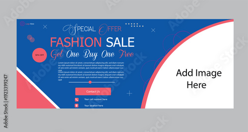 Fashion sale new year sale Design Vactor Templates 