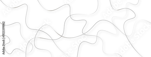 minimal abstract wavy line background in soft gray tones