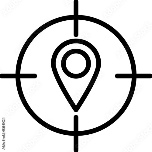 map location pin icons. target location, position, or find place. 