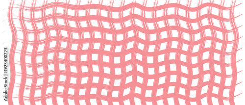 Pink fabric texture Seamless with soft watercolor texture. Warm cheerful plaid background ideal for fabric, wallpaper,  texture, design.