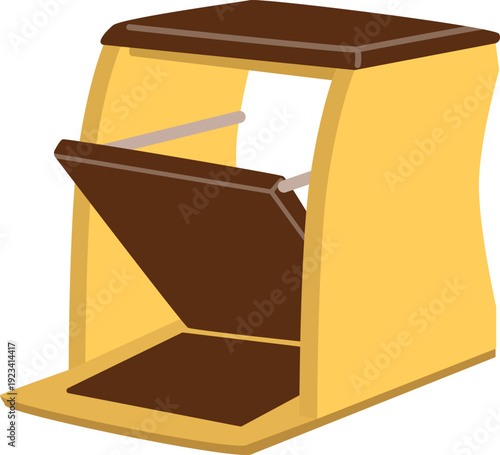 Pilates Wunda Chair Illustration