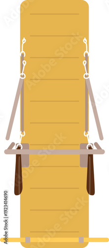 Pilates Springboard Illustration