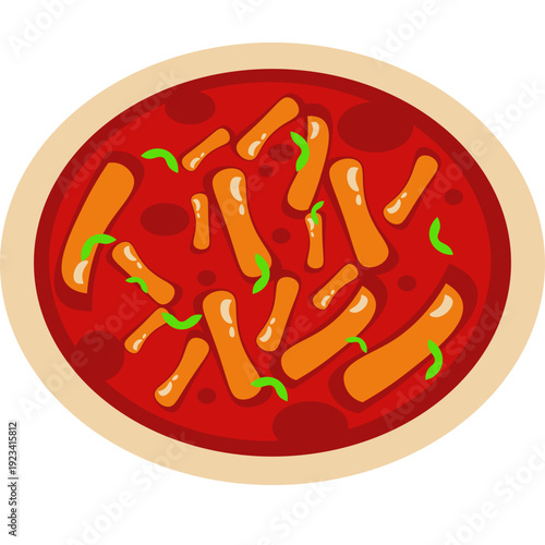 Korean Food Illustration