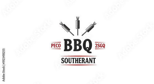 BBQ Logo with Southerant Cuisine.