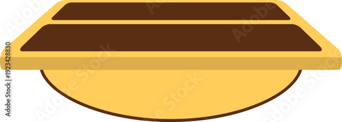 Yoga Balance Bench Board with Cushion, Elevated Prop for Seated Poses