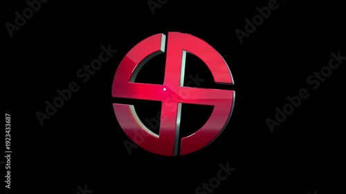 Poll Election Voting Symbol Logo Animation 