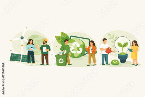 People and Green Energy Ideas