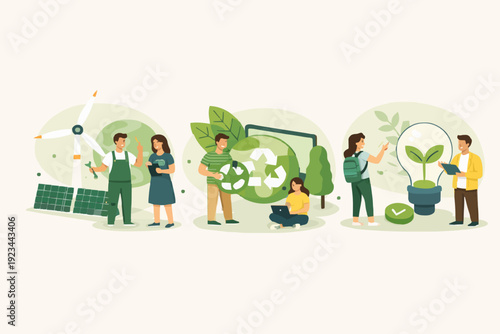 Green Energy And People