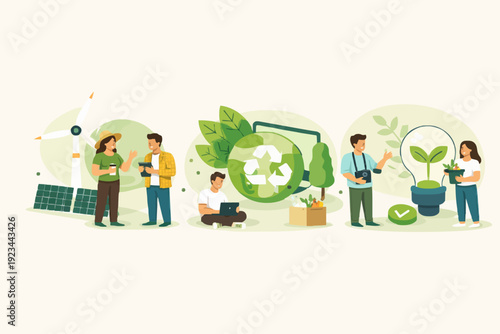 Green Energy And People