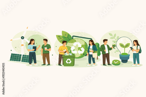 Green Living and People