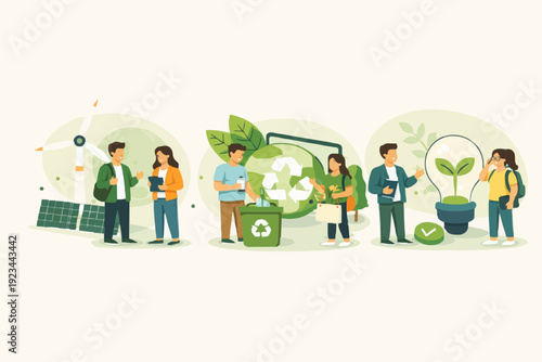 People and Green Energy Ideas